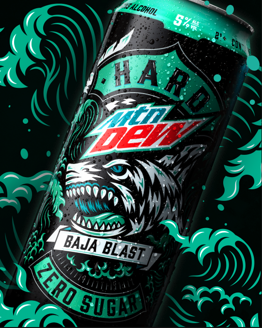 Instagram Image: Baja Blast Can